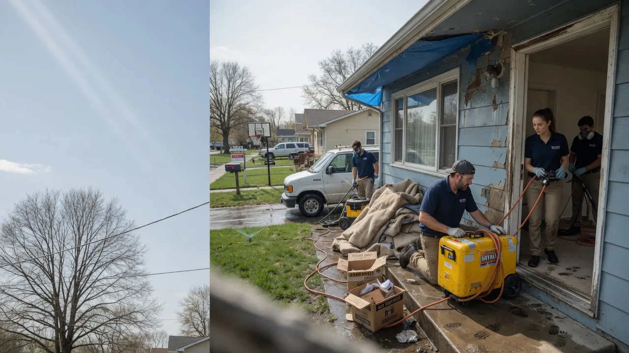 Basement Flood Cleanup in Odem, TX near me